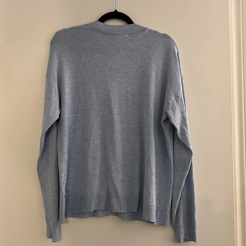 Reitmans R Essentials Light‎ Blue cardigan - Picture 7 of 12